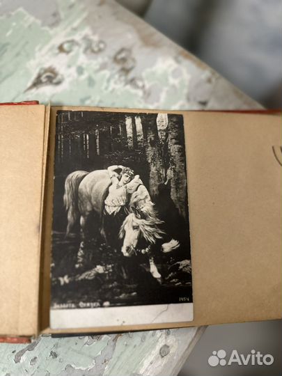 Альбом для фото старинный