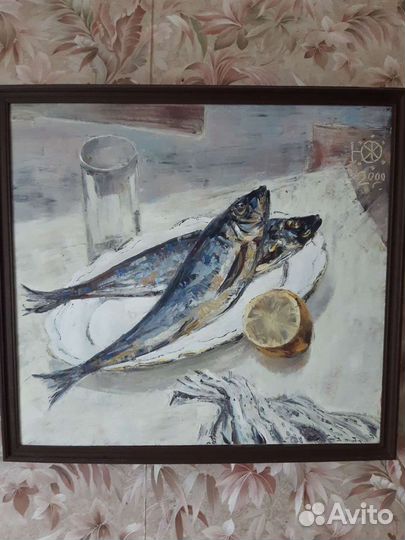 Картина маслом на холсте большая