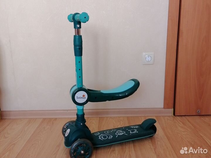 Детский самокат-беговел