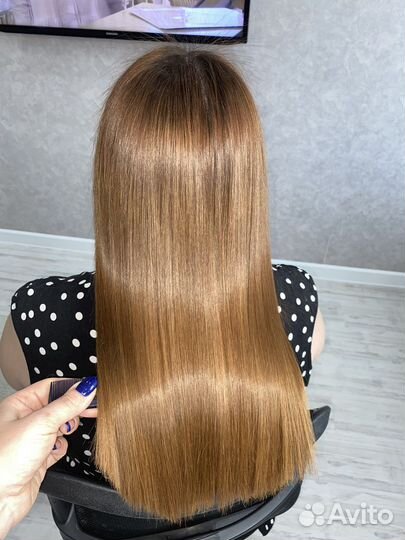 Окрашивание в один тон