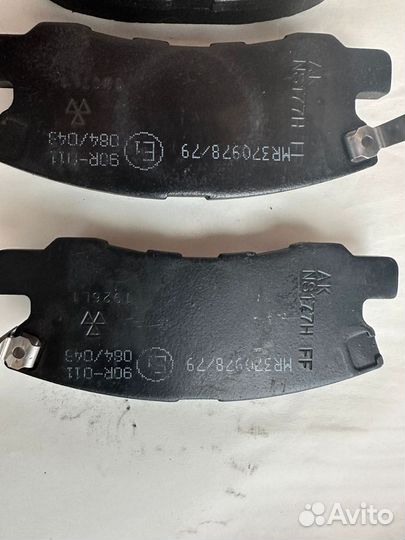 Тормозные колодки mitsubishi outlander 3 задние