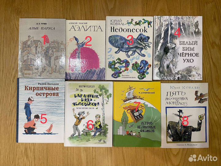 Книги для детей и подростков