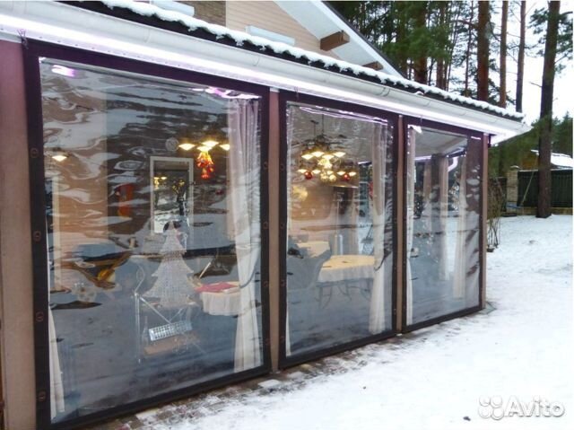 Мягкие окна для террас