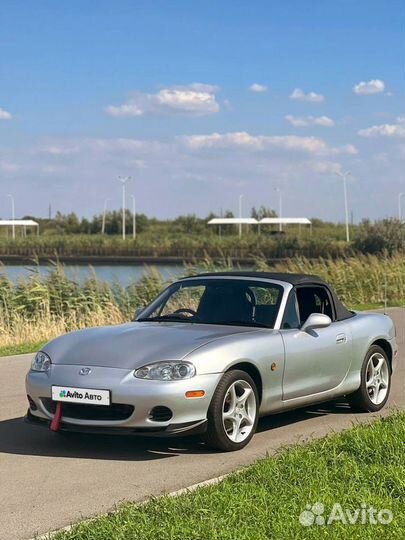 Mazda Roadster 1.6 МТ, 2001, 190 000 км