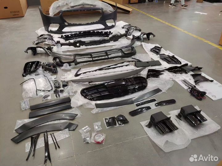 Обвес brabus Mercedes w 223 s class