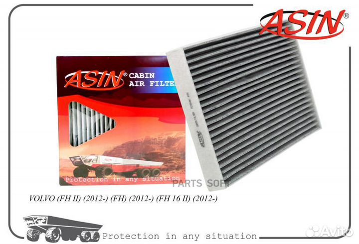 Asin asin.FC2918C Фильтр салонный
