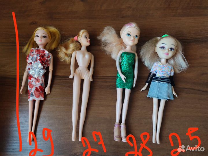 Кукла Барби Аniline, Дисней, Братц,маленькие куклы
