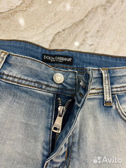 Шорты джинсовые dolce gabbana женские