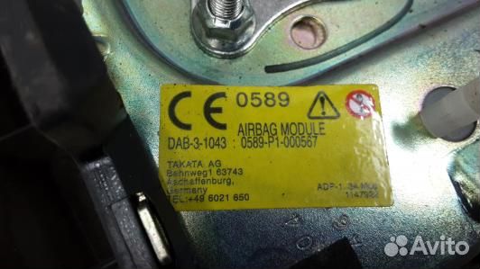 Подушка безопасности водителя ford ranger 2 (OEA05