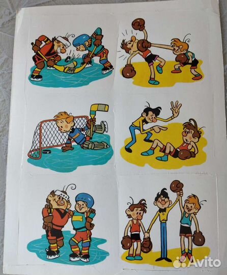 Вырубные картинки СССР