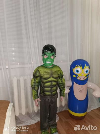 Детский костюм халка