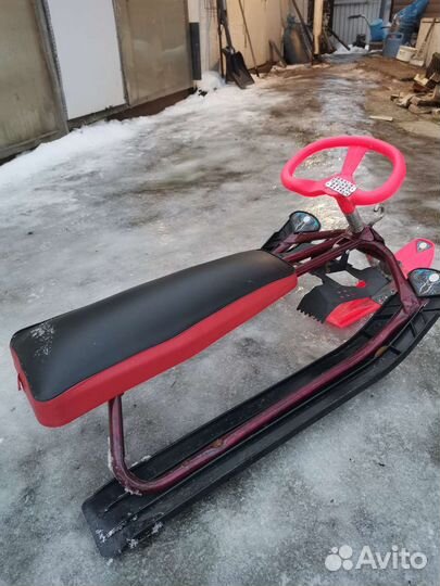 Детский снегокат бу