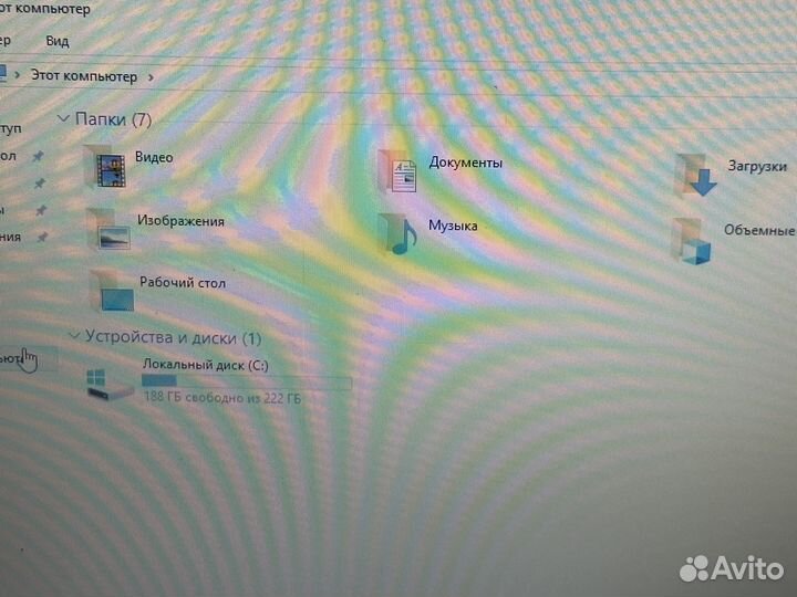 Игровой ноутбук Lenovo i3/8GB/SSD/256GB/2видеокарт