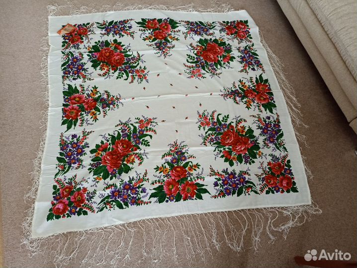 Платок Павловский Посад шелковый