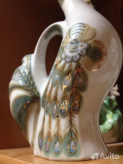 Штоф «Павлин» («Жар-птица») Полонне зхк 70-е Новый