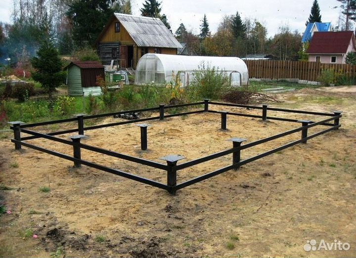 Сваи винтовые с монтажом под ключ