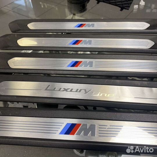 Накладка порога бмв х3 х4 2020г