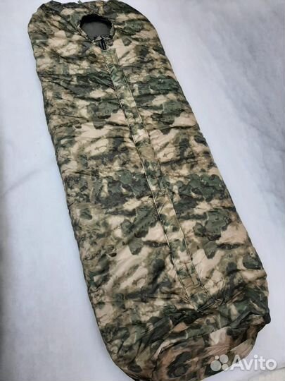 Армейский спальный мешок зимний