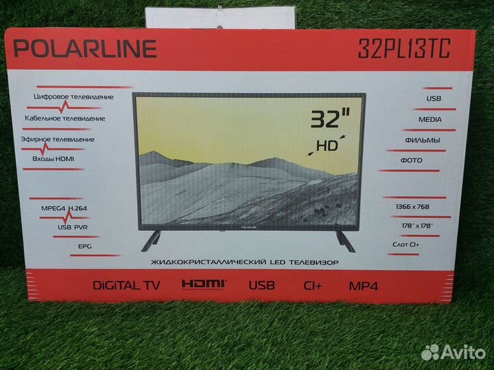 Телевизор Polarline 32