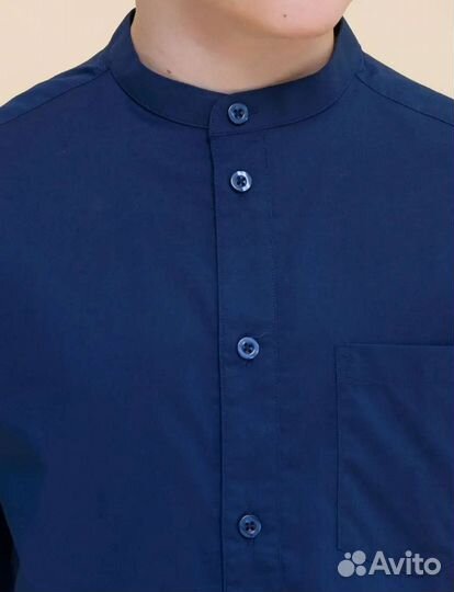 Рубашка школьная новая 134