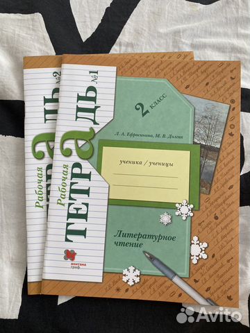 Рабочие тетради 2 класс литература