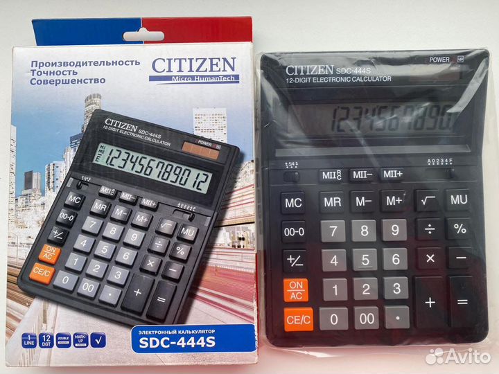Калькулятор citizen SDC-444S