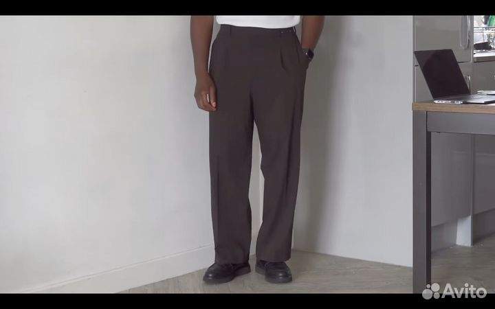 Брюки Uniqlo широкие