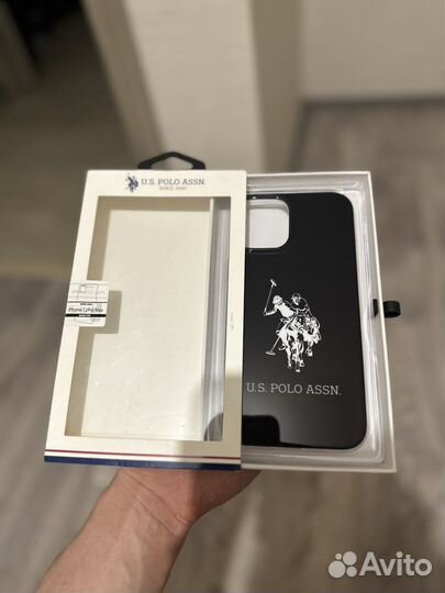 Чехол для iPhone 12 Pro Max U.S. Polo Assn. Ориг