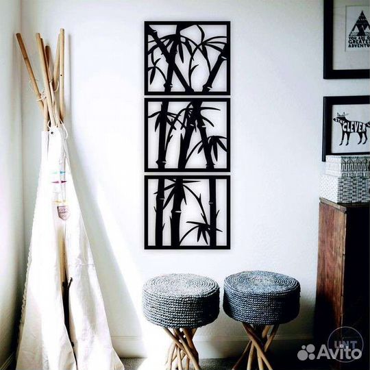Настенное панно из дерева