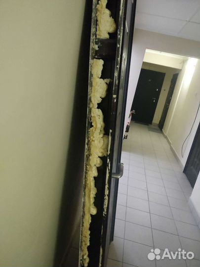 Металлическая дверь бу