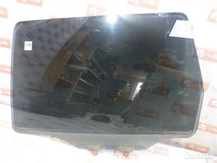 Стекло двери заднее левое Mitsubishi Outlander