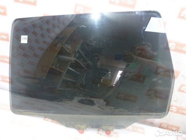 Стекло двери заднее левое Mitsubishi Outlander