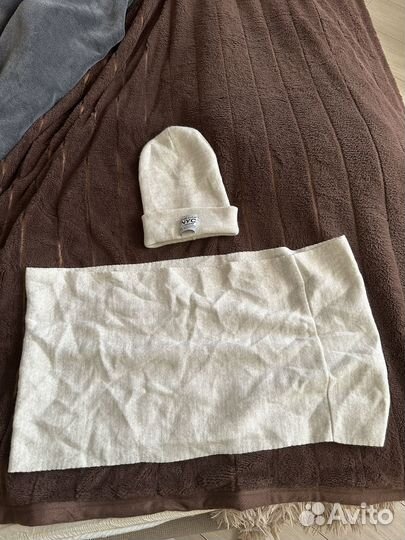 Шапка и шарф женские