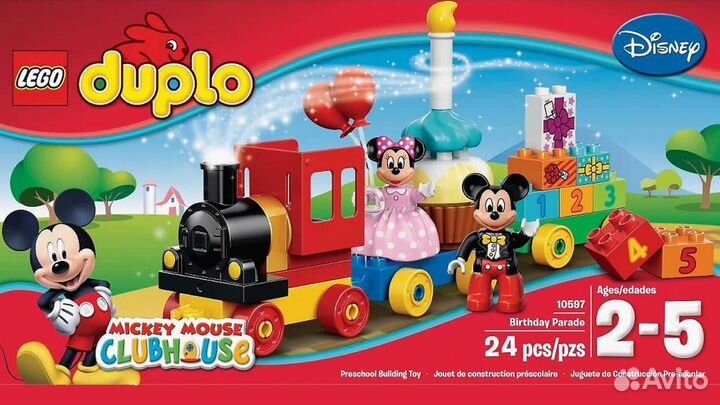Lego Duplo Конструктор День рождения с Микки 10957