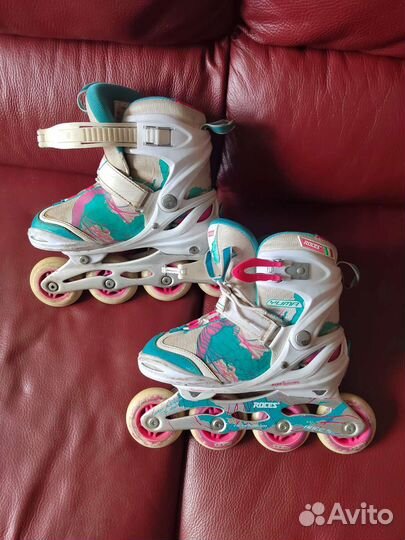 Роликовые коньки детские раздвижные 30-35р Roces