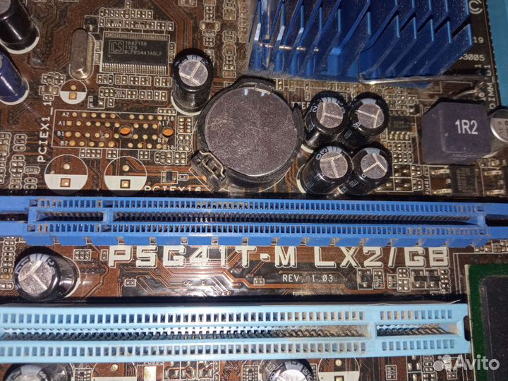 Материнская плата 775 asus