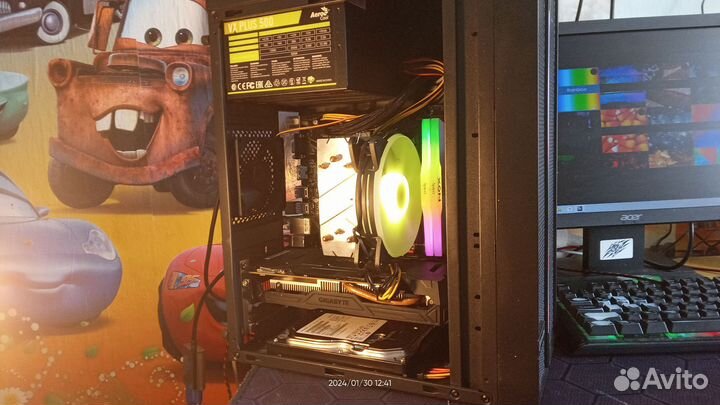 Игровой системный блок,компьютер тянет все игры