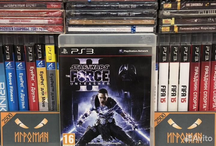 Игры PS3 Star Wars The Force Unleashed 2