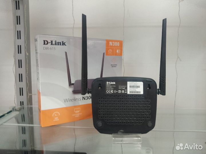 Wi-Fi роутер D-Link DIR-615/Z1A N300