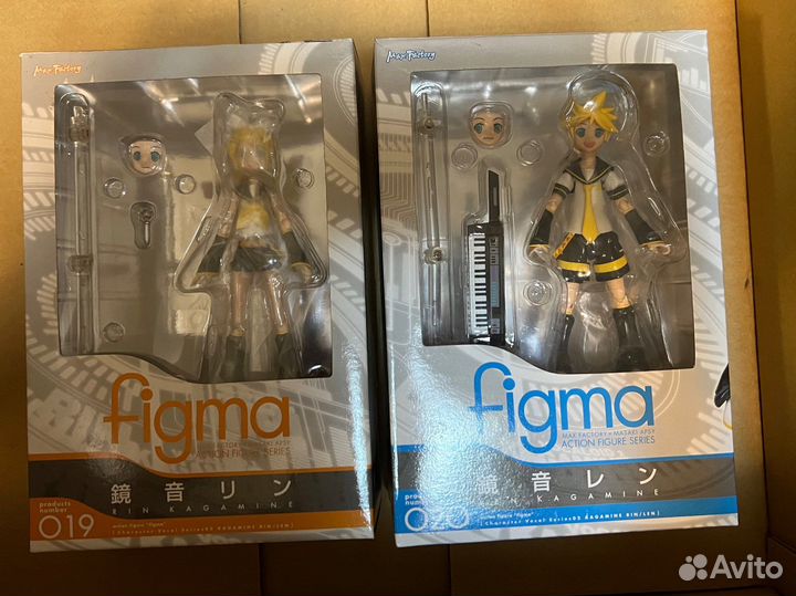 Аниме фигурка figma Kagamine Len Rin Кагамине Лен