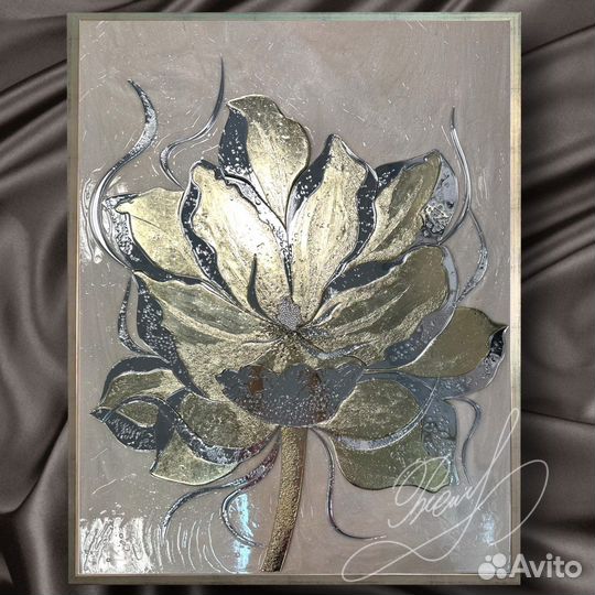 Картина Пион, панно