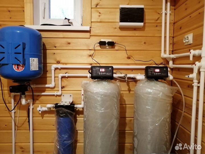 Монтаж систем очистки воды гарантия сервис