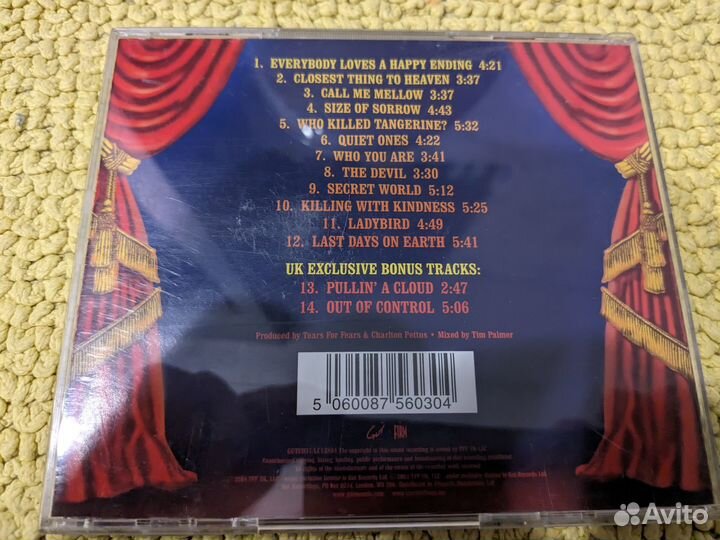 CD Tears For Fears - Everybody Loves A Happy