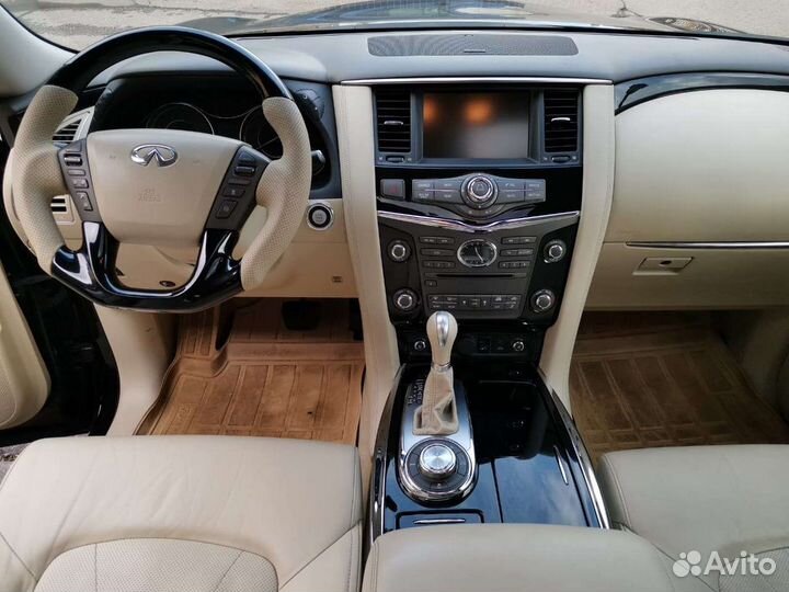 Руль Infiniti QX56 QX80 Nissan Patrol бежевый