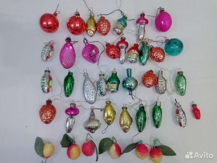 Елочные игрушки СССР