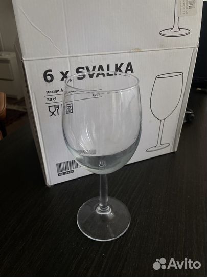 Бокалы Svalka IKEA