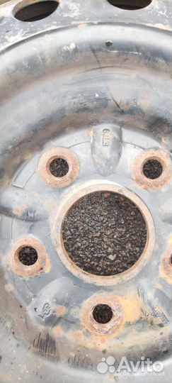 Стальной диск R16