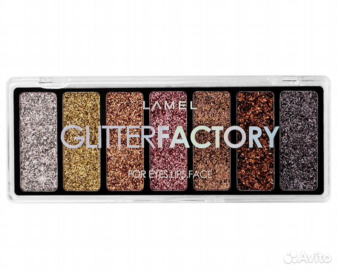 Палетка Lamel Professional Glitter Factory