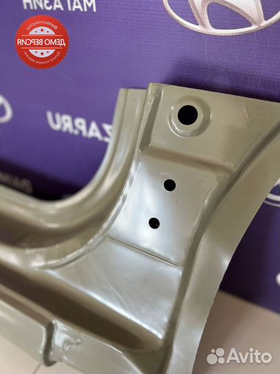 Порог кузова Hyundai Solaris (2017) правый