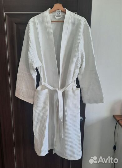 Халат вафельный белый новый